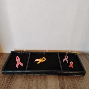 Breast Cancer Assorted Brooch Lot